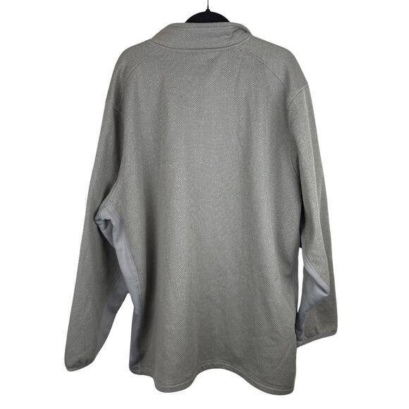 Barely Worn Men's San Diego State SDSU Aztecs Gray Fleece Lined Quarter Zip-4XL - Picture 4 of 6